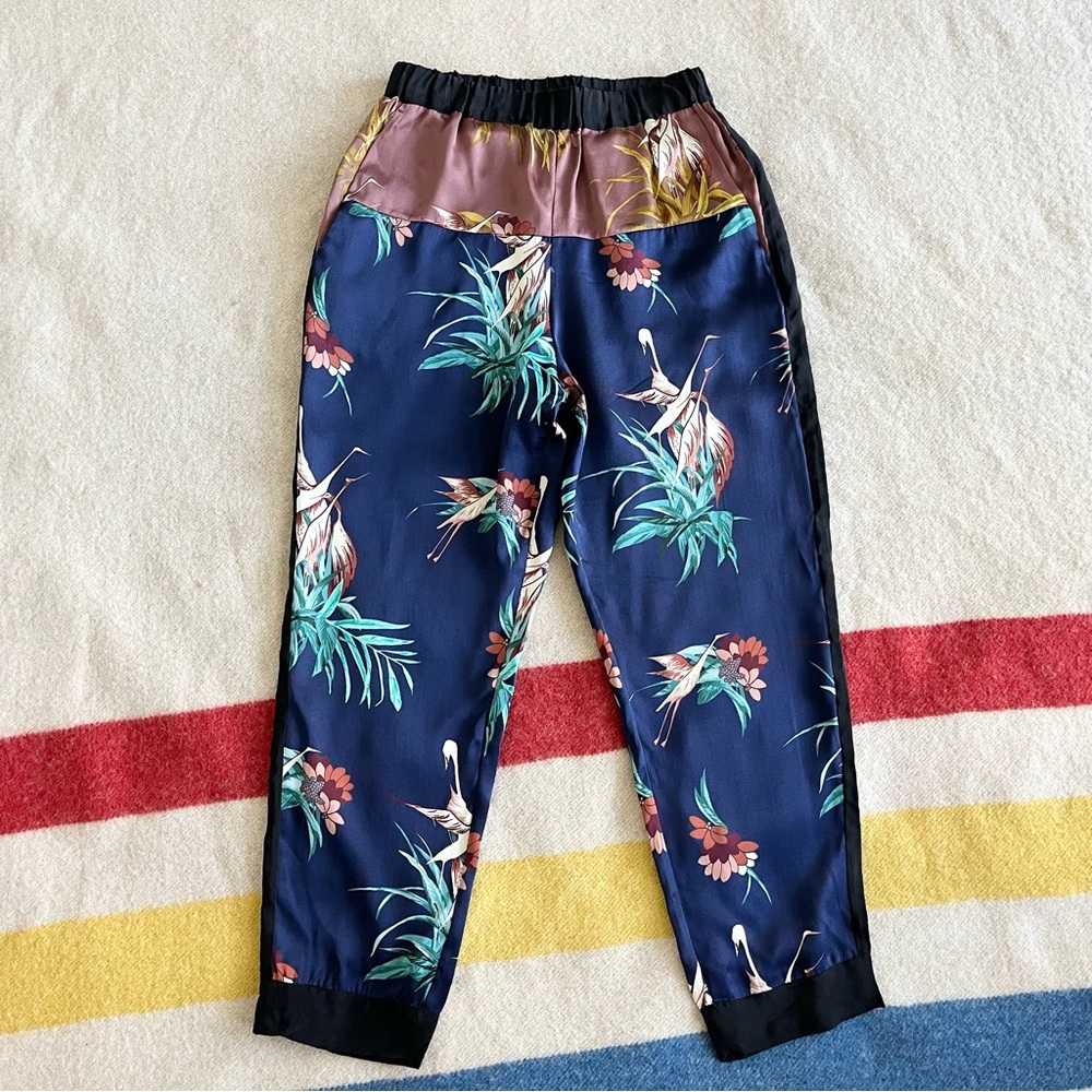 Forte Forte silk bird print pants - Picture 5 of 10